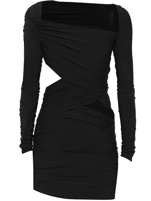 Black wrap dress THE ATTICO | 248WCA358A014100